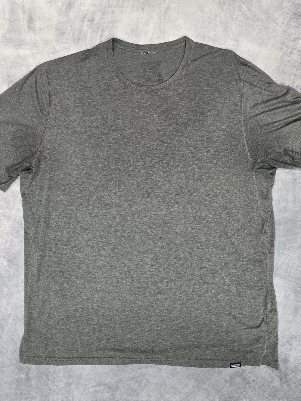 Patagonia Men's Gray Short Sleeve Crew Tee